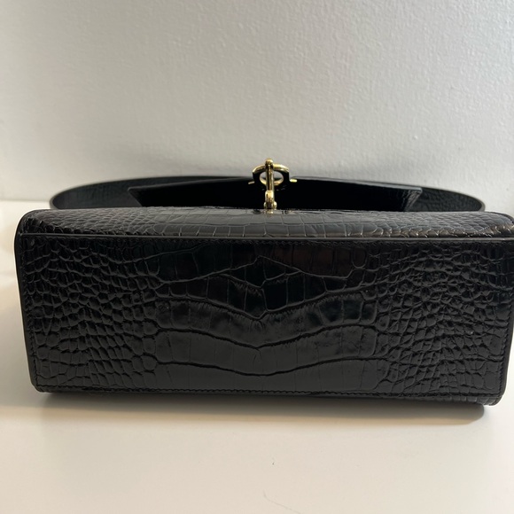 New-  Bing Dana croc effects Embossed bag - Picture 14 of 16